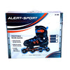 Alert sport inline skates skeelers oranje (maat 35-38)
