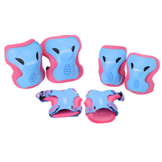 Alerta de alerta Protección deportiva Conjunto m Pink Purple de 3 piezas