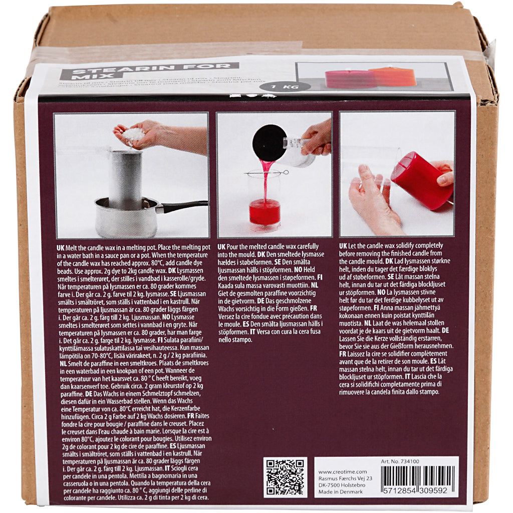 Creative Company Stearine da mescolare, 1 kg