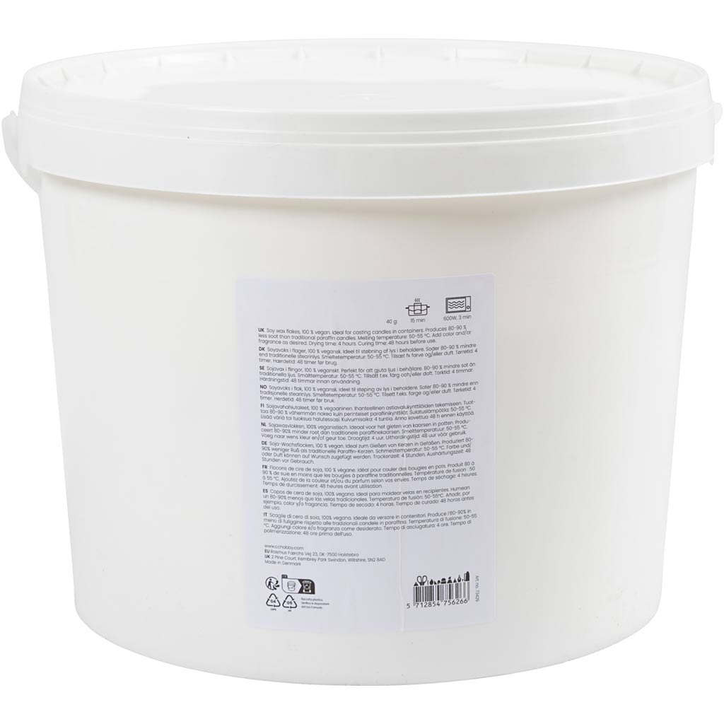 Creativ empresa cera de soja, 5 kg 1 caja