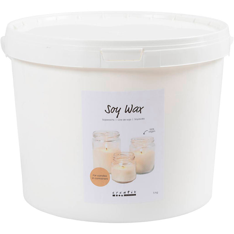 Creativ empresa cera de soja, 5 kg 1 caja