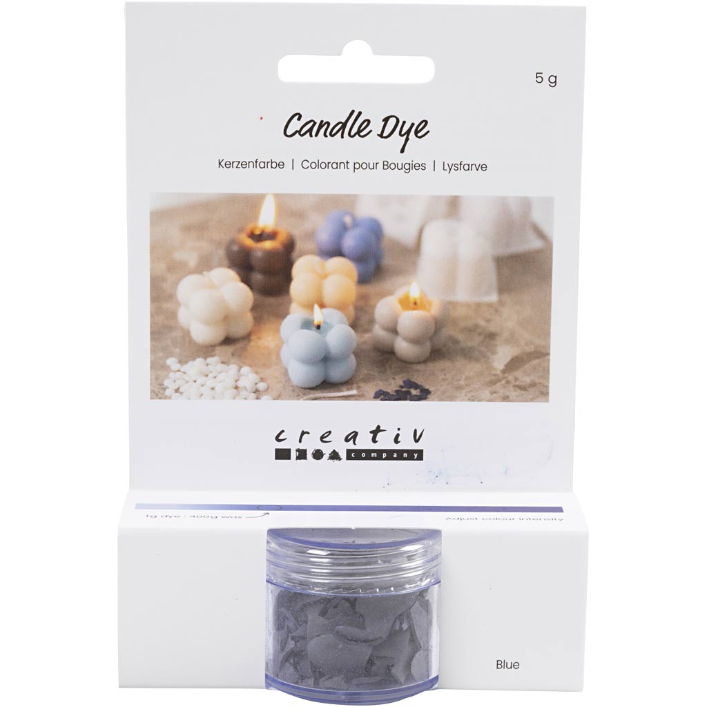 Tintura per candele Creative Company, blu, 5 gr 1 scatola