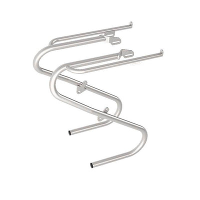 Duo tubus lowrider titan nero