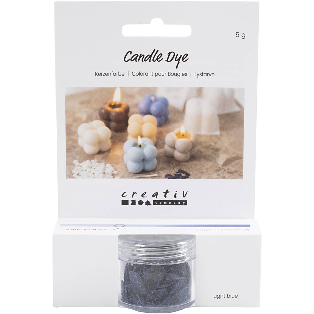 Colorante per candele Creative Company, azzurro, 5 gr 1 scatola