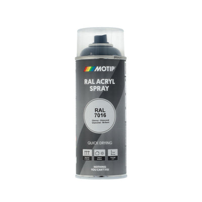 Industrial RAL7016, 400 ml. Motip
