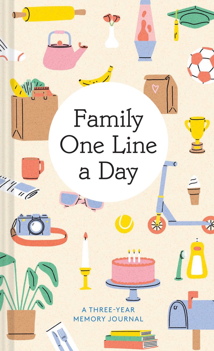 Chronicle books family one line a day - dagboek voor 3 jaar - a three-year memory book
