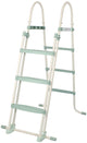Escalera de piscina de plástico verde 107 cm