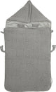 Saco bebé nudos Meyco - gris - 40x82cm