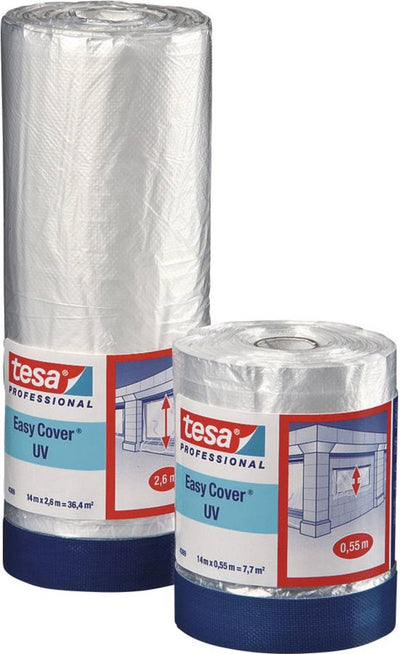 Tesa - UV protection film - self-adhesive - 550mm x 14m - with fabric tape