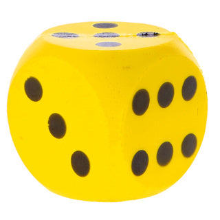 Twisk dobbelsteen soft geel 16 cm