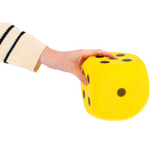 Dadi di base morbido giallo 16 cm