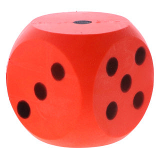 Da dadi di base morbido rosso 16 cm