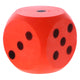 Da dadi di base morbido rosso 16 cm