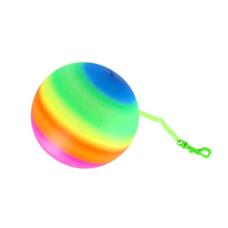 Bola de arco iris en el cordón, 21 cm