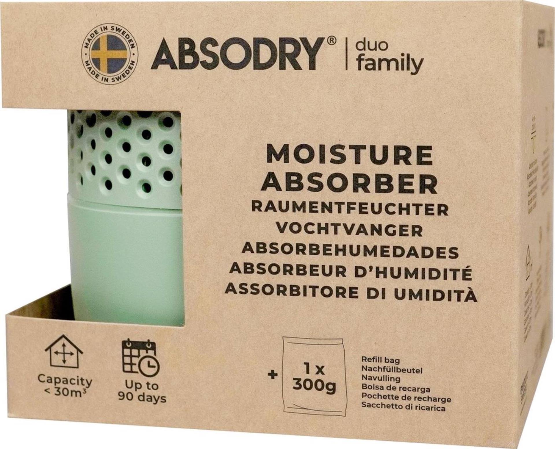 Absodry duo bolso familiar serie 3 verde