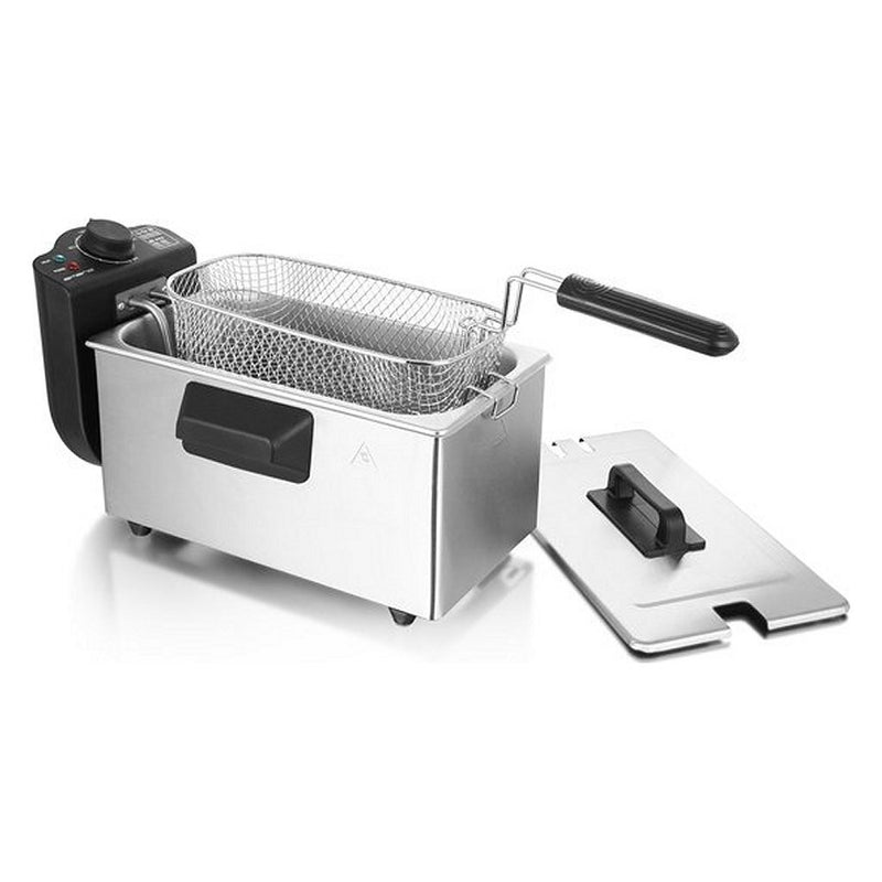 Friggitrice Emerio df-120482 3l 2000w acciaio inossidabile nero