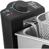 Friggitrice Emerio df-120482 3l 2000w acciaio inossidabile nero