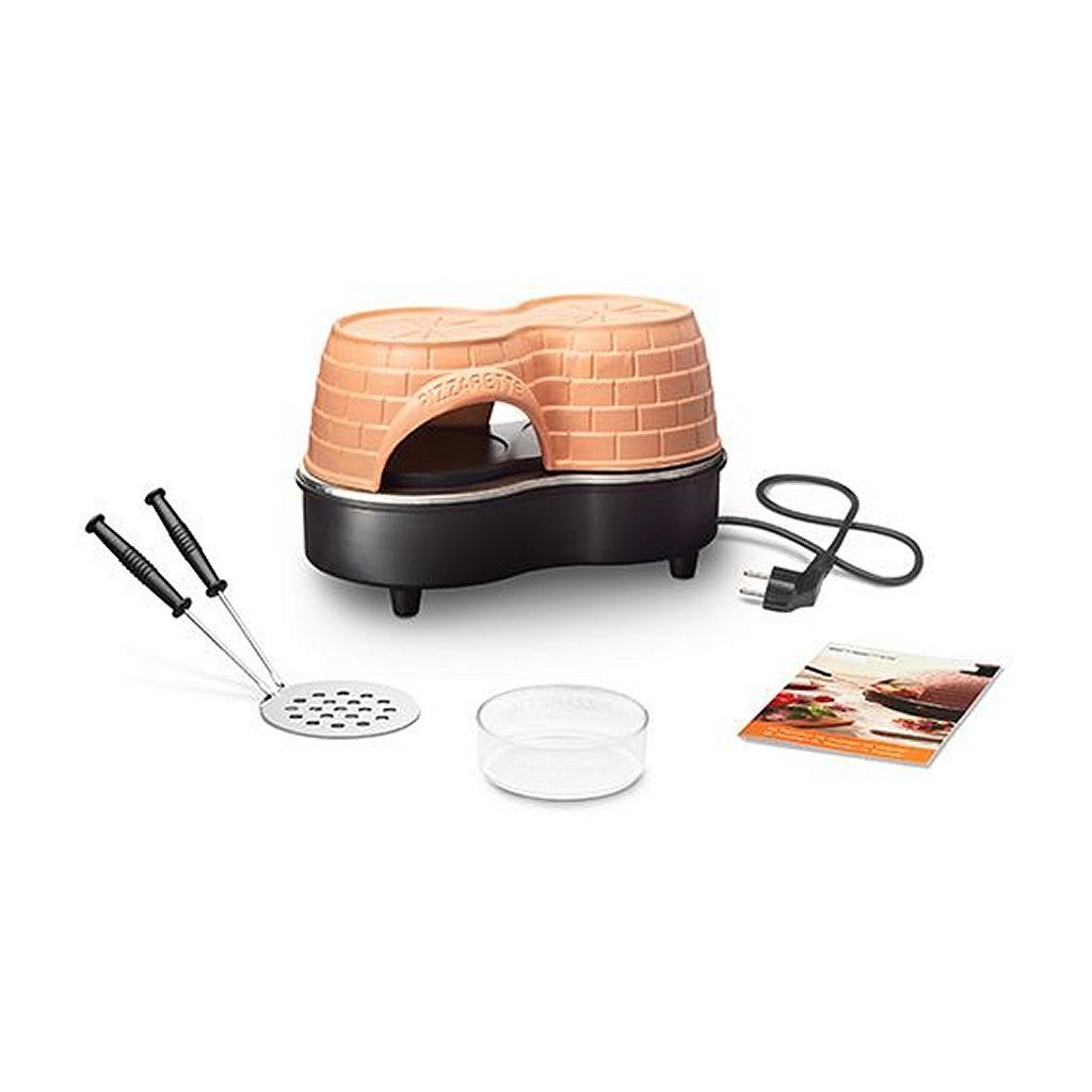 EMERIO EMERIO PO-122250 Duo Pizzarette + 2 Spatolas Terracotta Nera