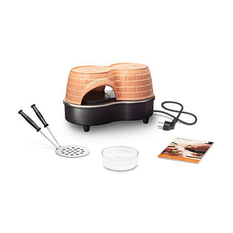 EMERIO EMERIO PO-122250 Duo Pizzarette + 2 Spatolas Terracotta Nera