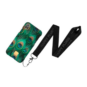 Plugs Happy Happy Plugs Case iPhone XR Peacock