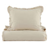 Venture home dekbedovertrek lias 200x150 cm katoen beige