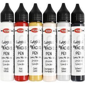 Viva Decor Candle Version, Colori standard, 6x28 ml 1 scatola