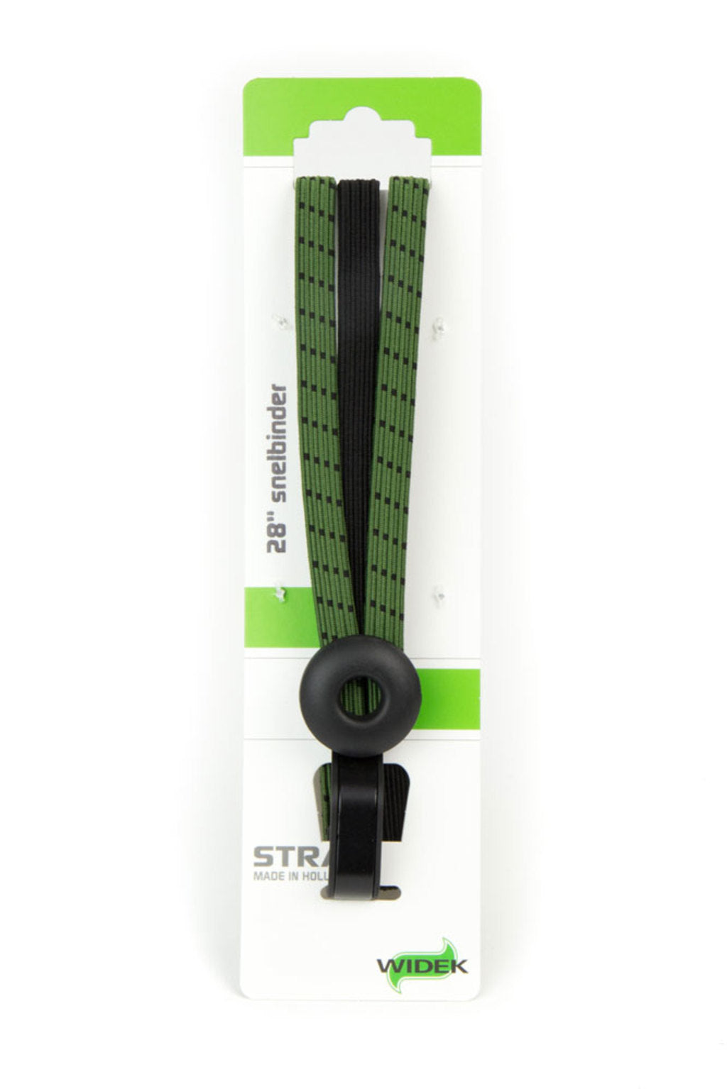 Qibbel Triobinder Eye con gancho de 3x12 mm de oliva negra verde