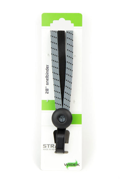 Qibbel widek triobinder eye met haak 3x12mm zwart steengrijs