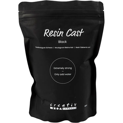 Creative Company resina colata nera, nera, 800 gr 1 scatola