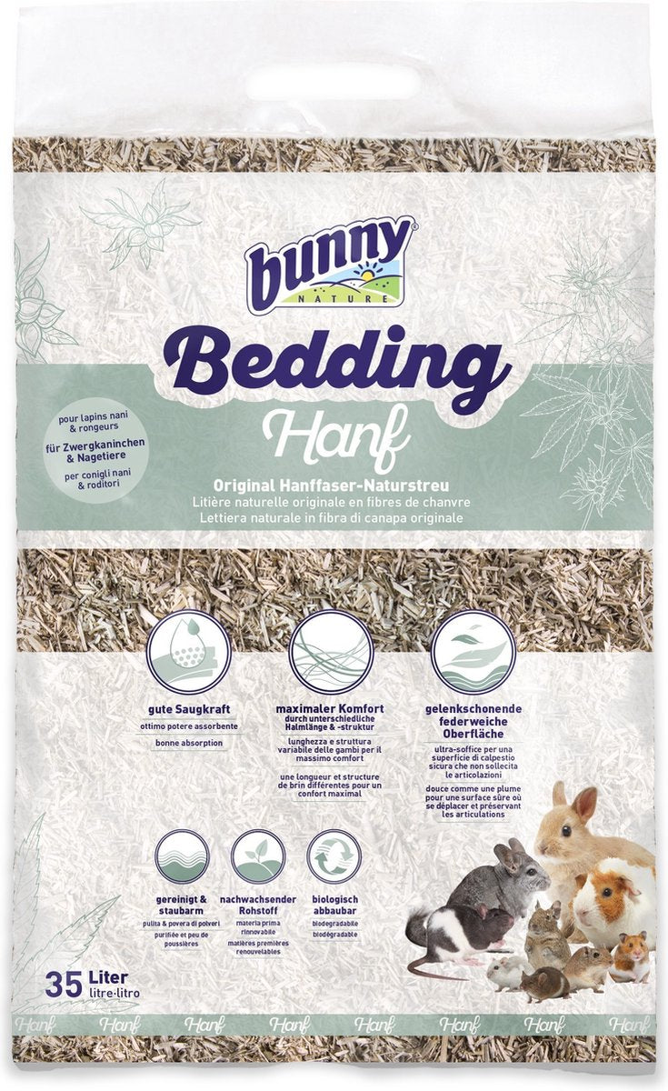 Bunny Nature Bunnybeds Hanf Culla in fibra