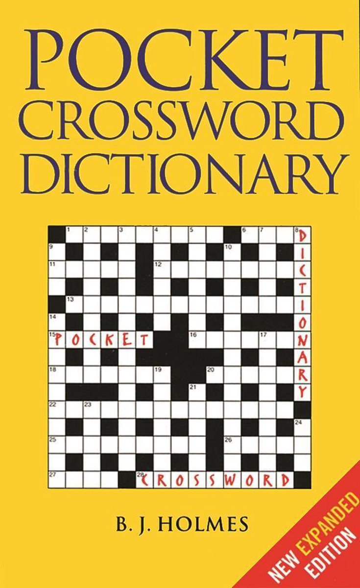 Diccionario de crucigramas de bolsillo
