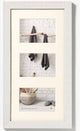Walther home - marco de madera - tamaño de la foto 3x10x15 cm - blanco polar