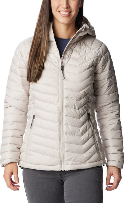 Giacca con cappuccio Columbia Powder Lite™ - giacca da donna - piumino imbottito con cappuccio - taglia M - marrone
