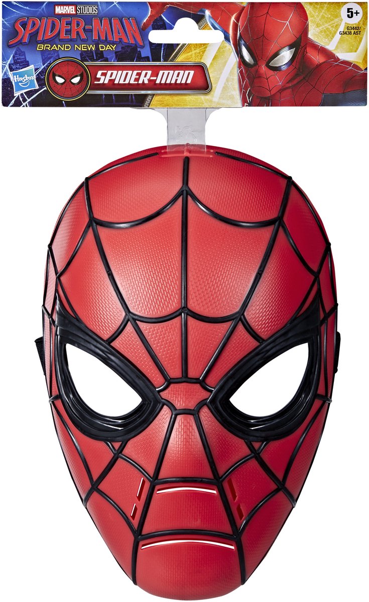 Hasbro Marvel Spider-Man nuovissimo giorno - maschera di Spider-Man