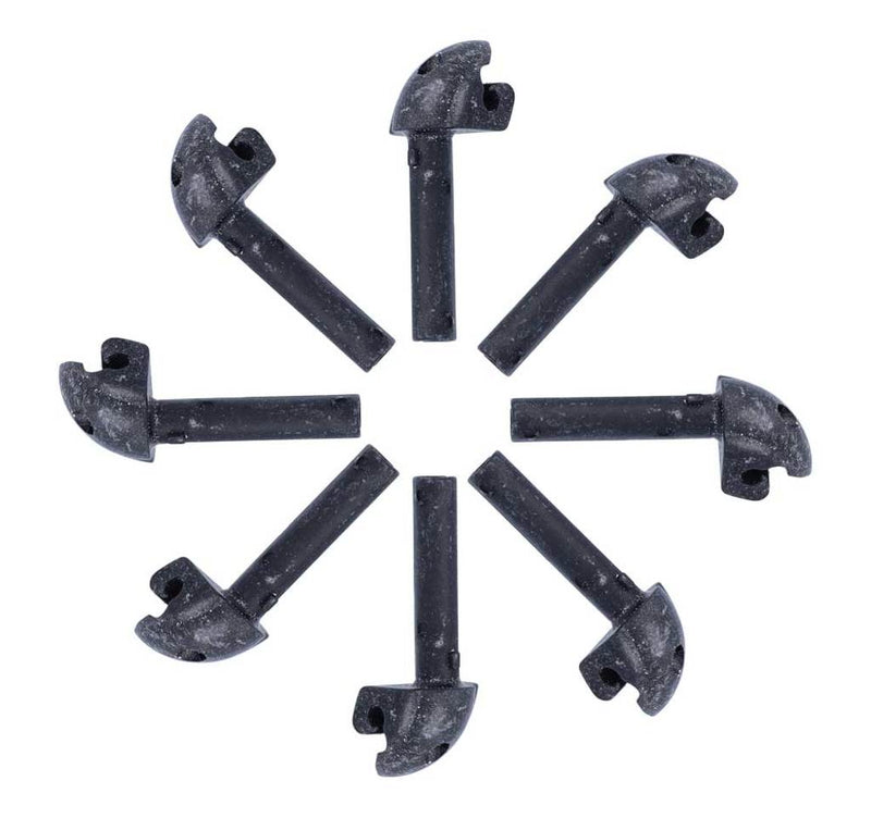 Eurofender spatd ef bev clip pvc zw set a 8
