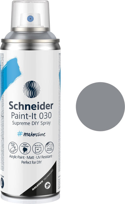 Schneider stationery schneider spray can paint - paint-it 030 - diy spray paint - acrylic paint - 200ml - clear lacquer glossy - s-ml03050491