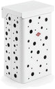 Cesto para la ropa Wesco individual con inserto | 32 litros | metal - blanco mate | cesta de lavado