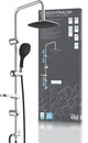 Eisl eisl doccia set Duschtraum Chrome -colorato e nero