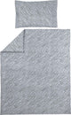 Copripiumino Meyco Baby Zebra per bambini - grigio - 120x150 cm