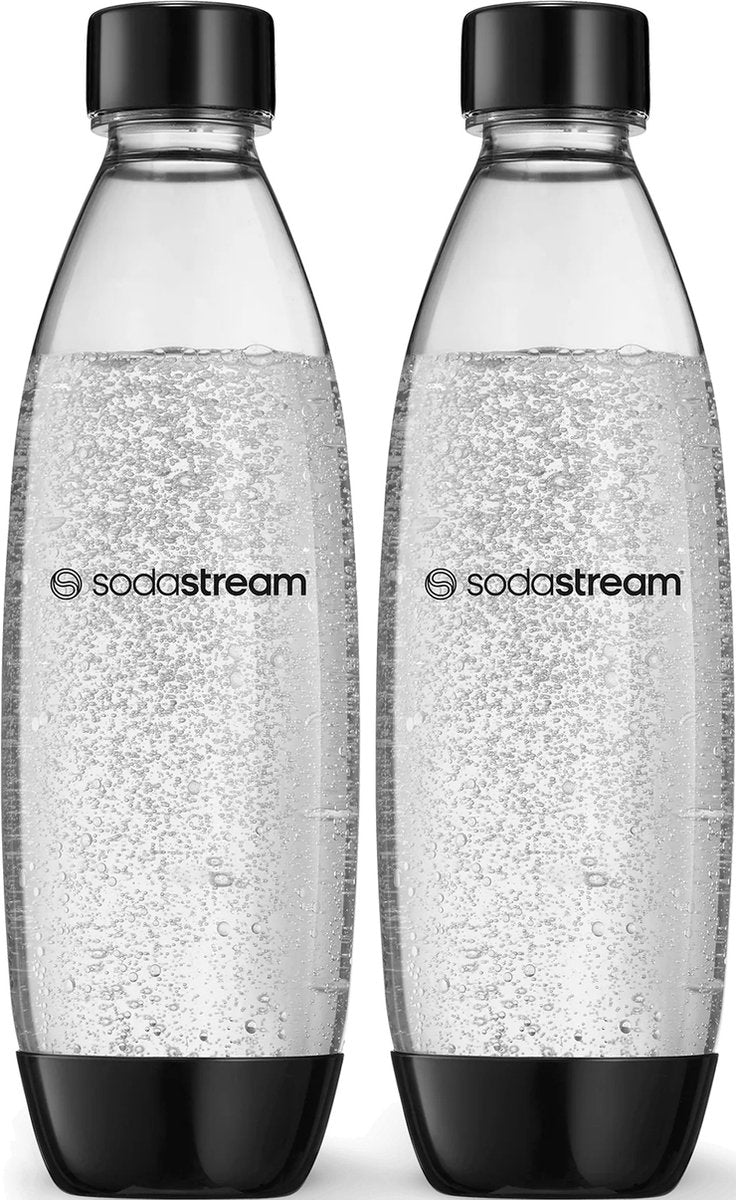 Botella fusible Sodastream apta para lavavajillas 1l - paquete de 2