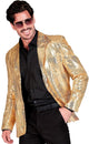 Widmann giacca paillettes funky showmaster gold uomo