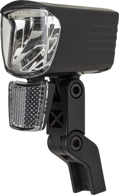 Cordo spark xl led koplamp - 80 lux - naafdynamo - zwart
