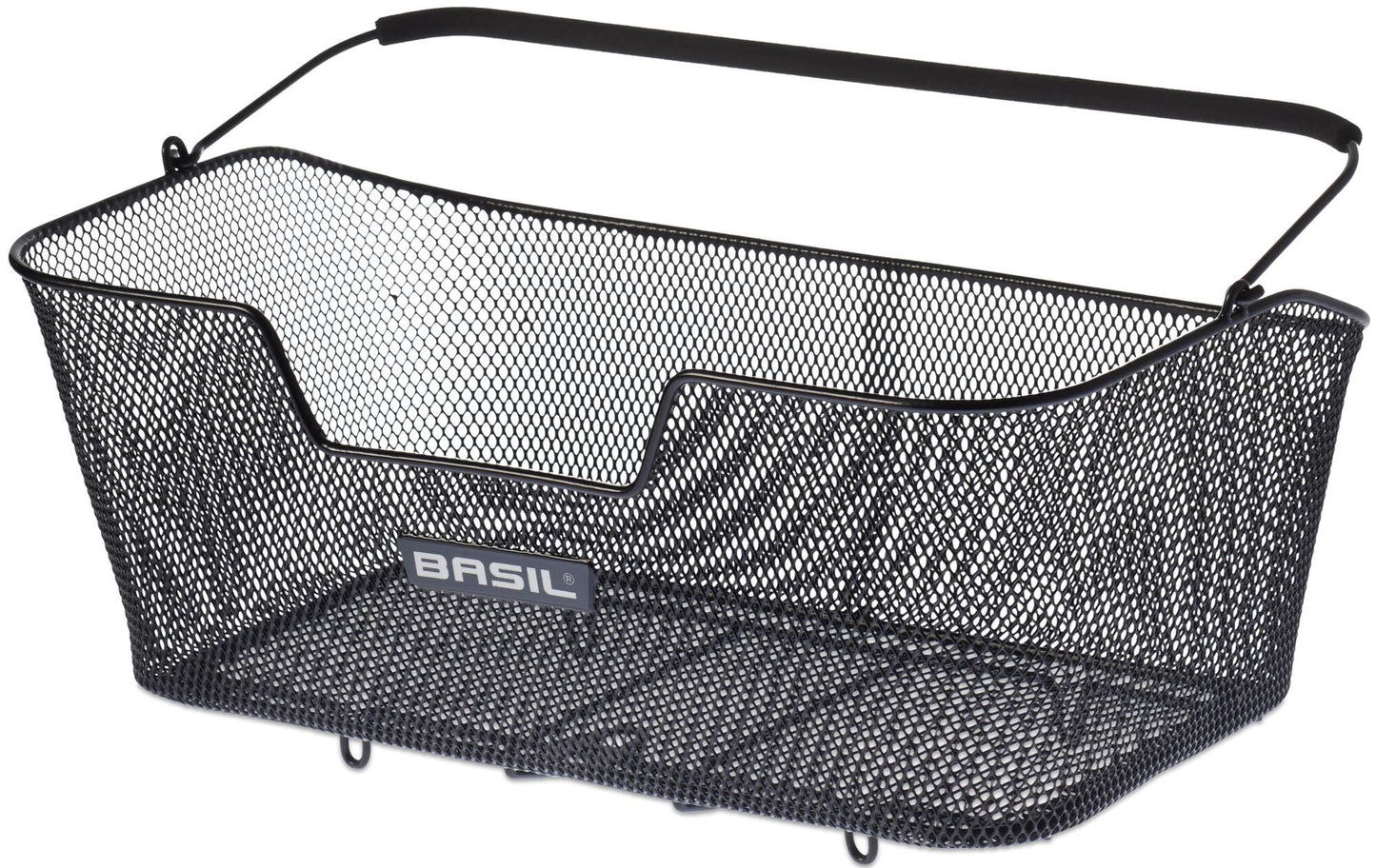 Basil Base XL - fietsmand - achterop - zwart