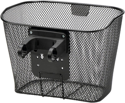 Klickfix korb festkorb e fixed basket e w bracket black close-meshe