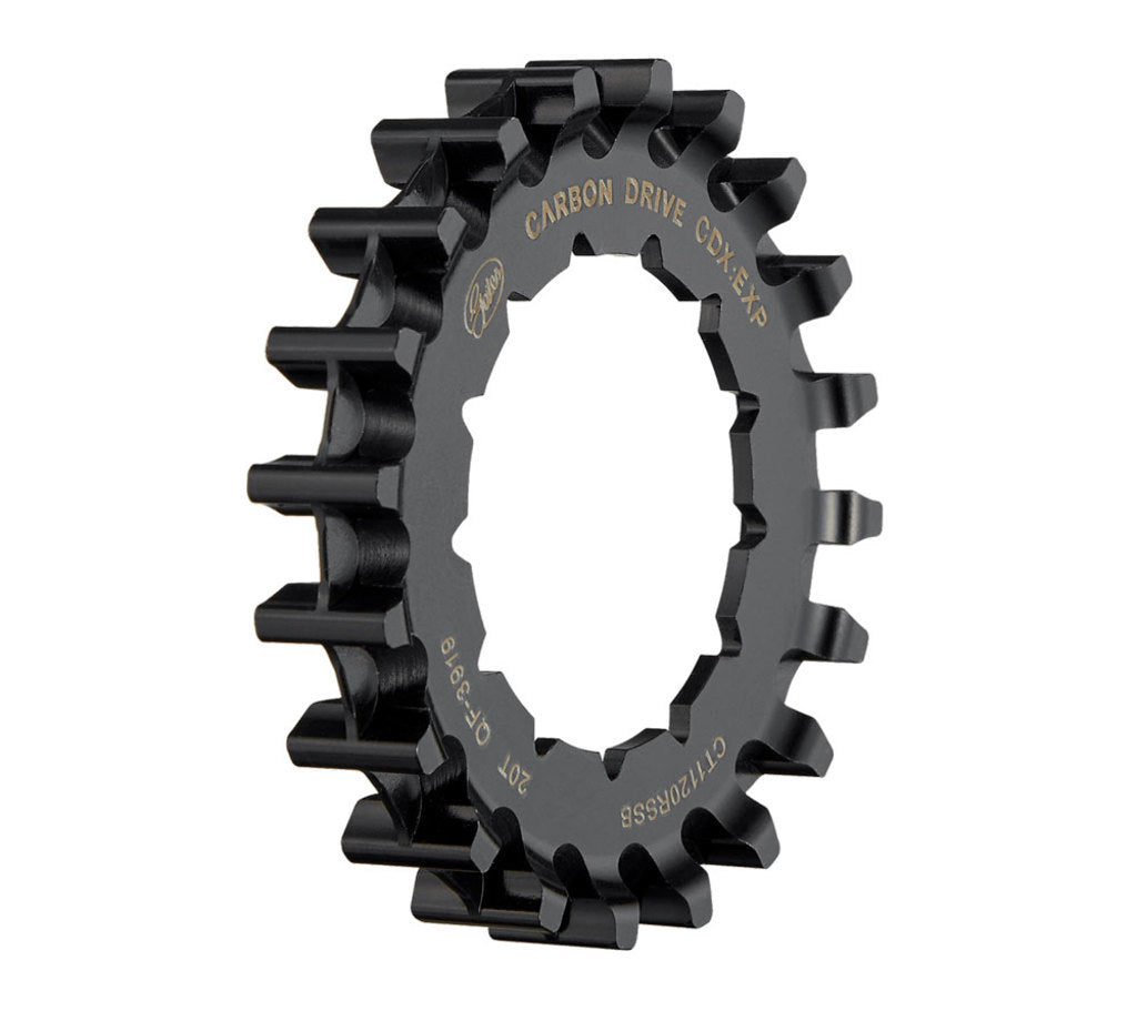 Gates sprocket cdx 20t rohloff splined zwart