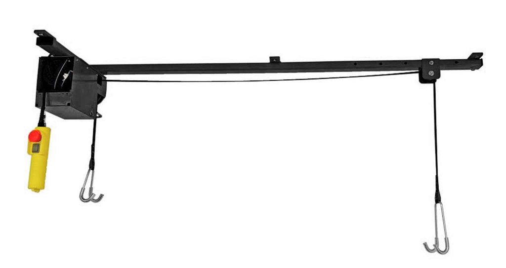 Superspark grs super sollevatore per bici elettrica da carico nera