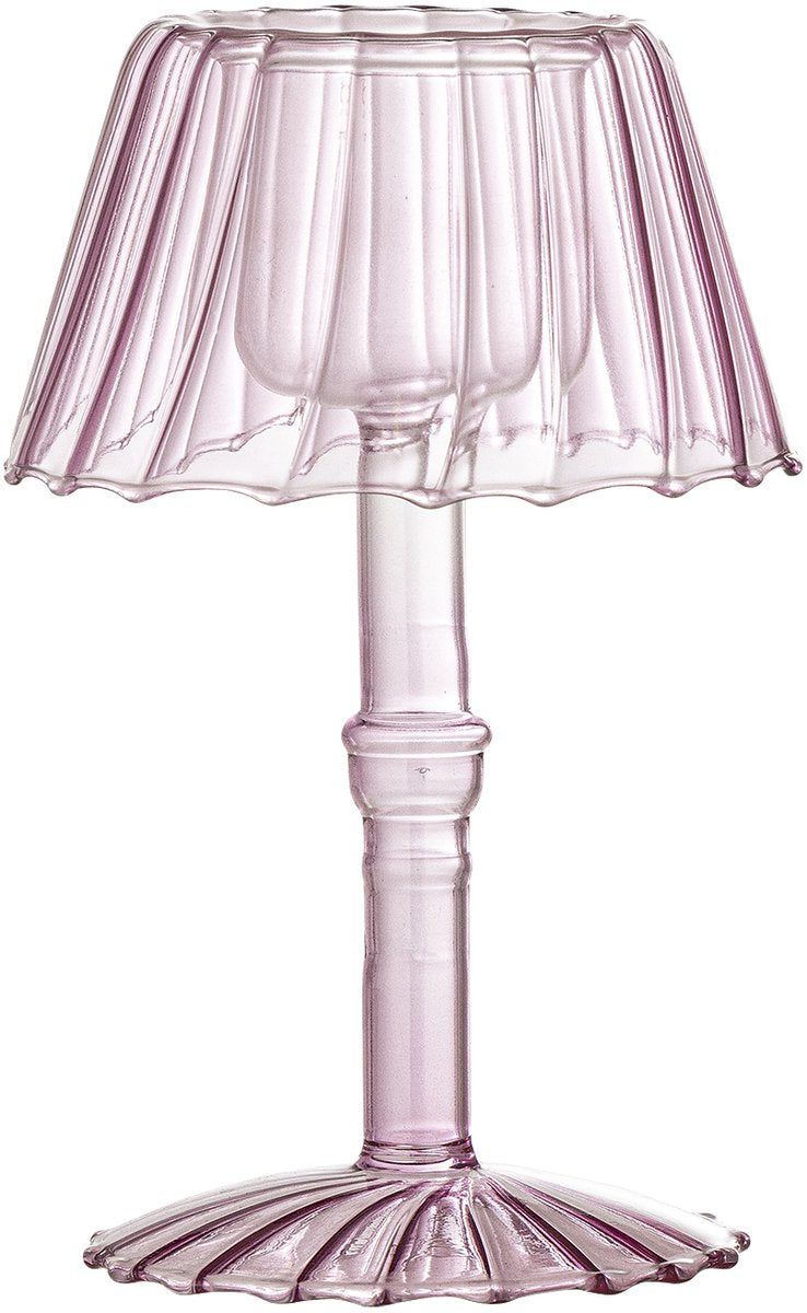 Bloomingville votivo Cisco - rosa - vetro