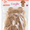 Corolle poppenkostuum beren onesie bruin - 30cm poppen kleding.