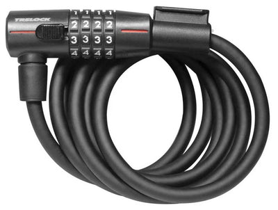 Trelock ks415 kabelslot code 110 15mm zwart