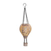 Mongolfiera solare a led della collezione Anna sabbia 12,7x38cm